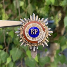 Insigne de fonction : Conseil Municipal Argent Massif MALO-LES-BAINS France