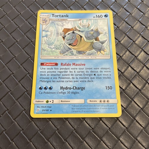 Carte pokémon tortank - pokémon, 25/181