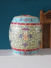 Pot à gingembre  ancien Chinois en porcelaine