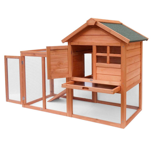 Cabane clapier lapins - cabane, à