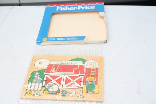 Puzzle bois ferme - en, la