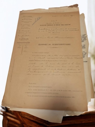 Ancien document vintage