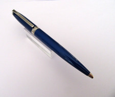 STYLO BILLE DE PRESTIGE S.T. DUPONT FIDELIO PALLADIUM EN LAQUE BLEU NEUF MX223