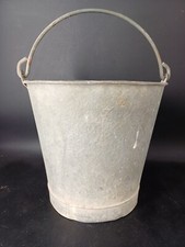 ANCIEN SEAU EN ZINC/ACIER