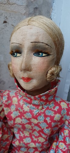 Poupee ancienne salon - poupee,