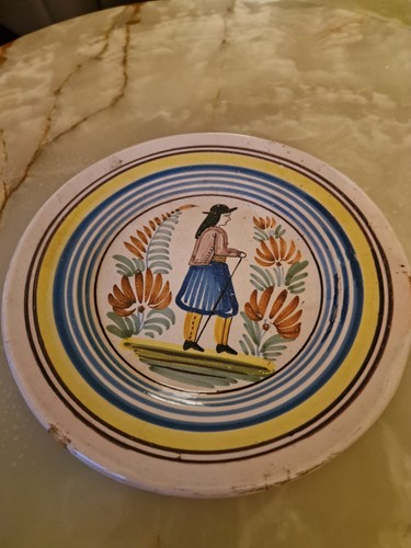 Ancienne assiette quimper - ancienne,