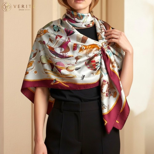 Rare vintage foulard soie - rare,