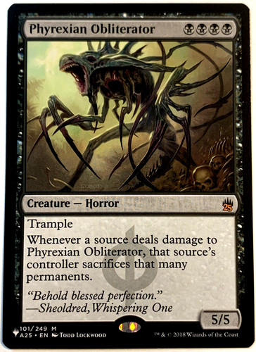 Mtg phyrexian obliterator the - mtg,