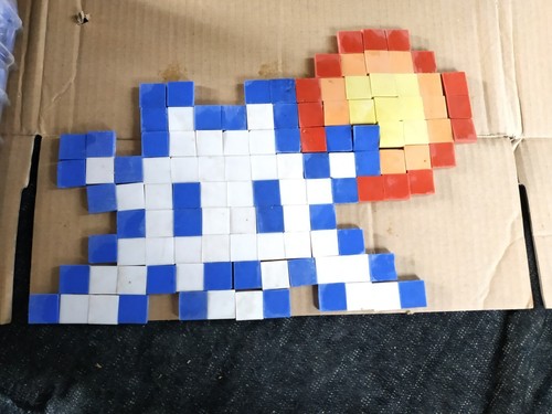 Kit mosaïque space - kit, invader