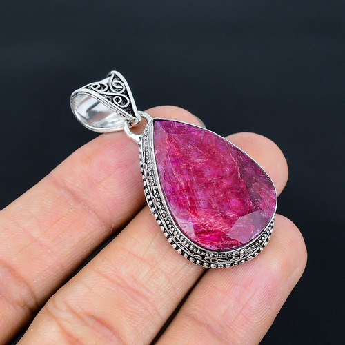 Pendentif vintage cachemire