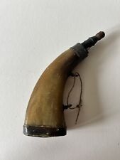 Poire à poudre - corne et