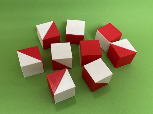 Kohs cubes tests - cubes,,