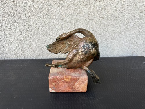 Sculpture ancienne cygne - sculpture,