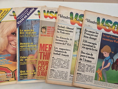 Lot 5 divers journaux - lot, n°5