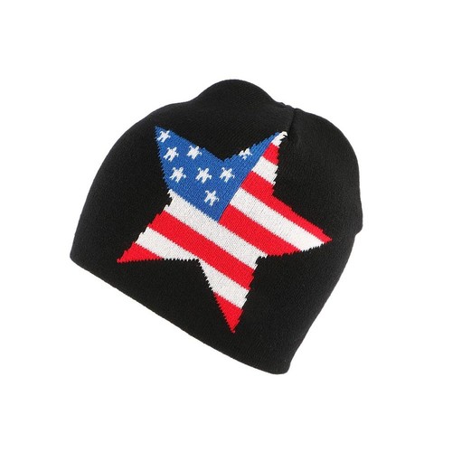 Bonnet biker noir étoile - noir,