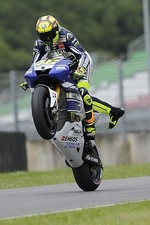 Valentino Rossi Wheelie Superbikes Sport Moto Gp Grand Affiche Mural A4 A2 A1 A0