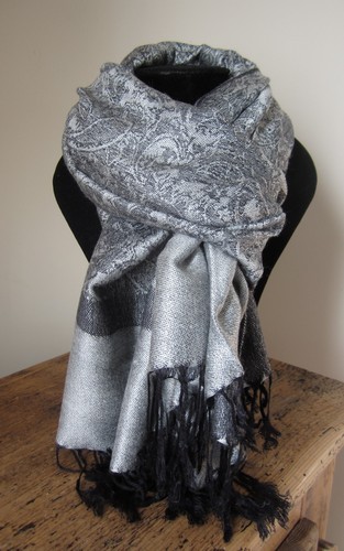 Echarpe pashmina laine - echarpe, &