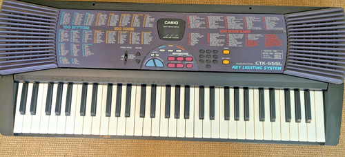 Casio ctk 555l portable - casio, piano