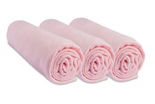 Lot de 3 Draps Housse 40x80 cm