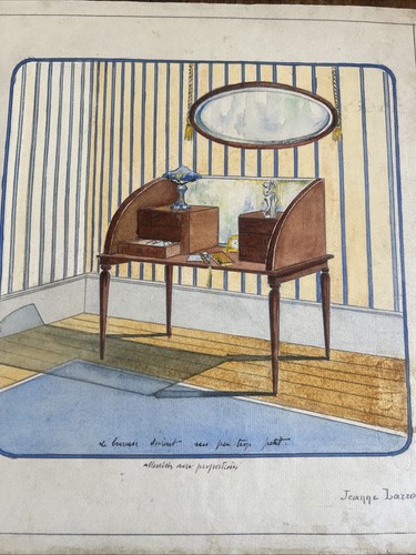 Etude dessin préparatoire - &,