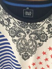 Superbe Tee-shirt «  Armani Junior» logo, manches courtes,  taille 12 ans