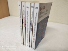 5 Livres de poche FOLIO "
