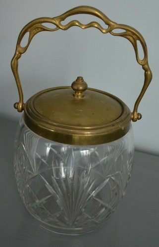 Ancien seau biscuit cristal - seau,