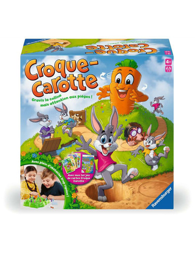 Croque carotte jeu de cartes - croque,