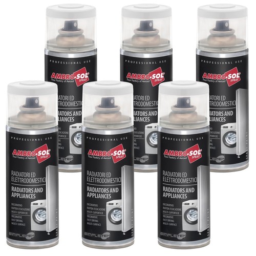 Aérosol peinture émail - 6x, de