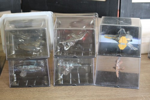 Lot miniatures vaisseaux - x6,