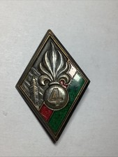 Insigne Militaire 4 REI Régiment étranger  Infanterie - Médaille Drago Beranger