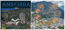 PREVENTE Série Euros BU Andorre 2025 - 8 pièces 1 Centimes à 2€