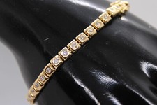 bracelet rivière or jaune 18