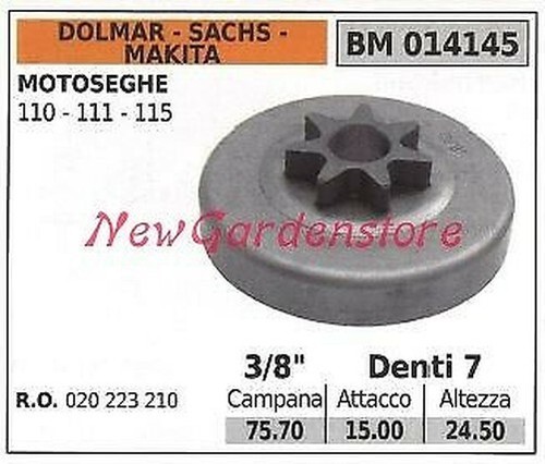 Pignon dolmar moteur - pignon,