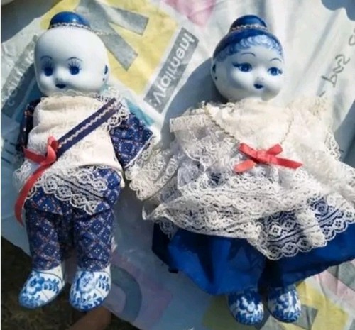 Couple poupées asiatiques - de,