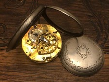 MONTRE A COQ EN ARGENT 40mm