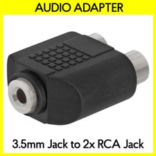 3.5mm Jack to 2 RCA Jack