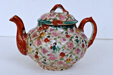 Ancien Porcelaine Théière