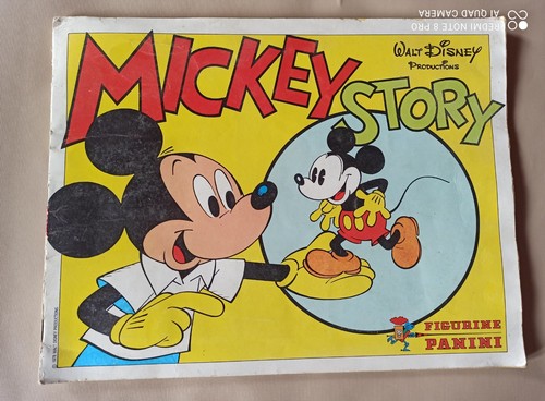 Album panini mickey story - mickey, en