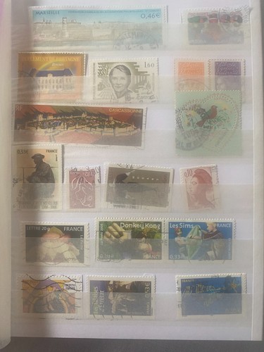 Lot timbres monde entier - de, du