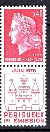 Timbre france 1970 - n°1643, **