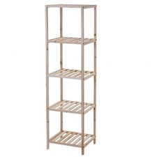 636406 5 étagères en bois de