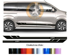 2 X BANDES BAS DE CAISSE POUR CITROEN JUMPY DECO FOURGON STICKER BD541-58
