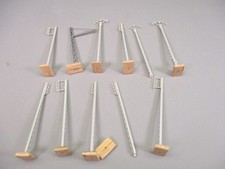LQ1713 Train Ho 1/87 1:87 Lot de 11 poteaux électricité
