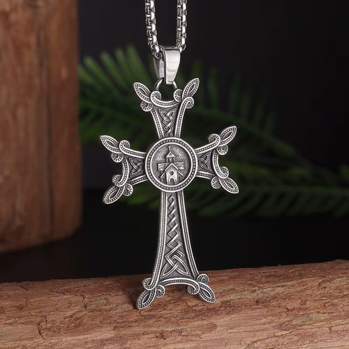 Collier homme acier - collier,