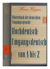 KUPPER, HEINZ Worterbuch der