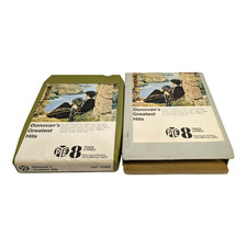 Nouveau Panneaux & Testés ! DonovAN Greatest Hits 1969 B+ Cartouche 8-pistes