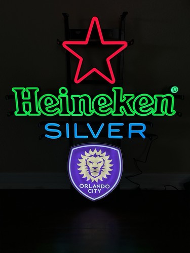 Heineken silver orlando city - heineken, silver/orlando