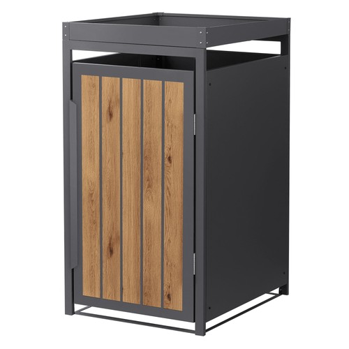 Abri pour poubelle - poubelle, 68x80x124