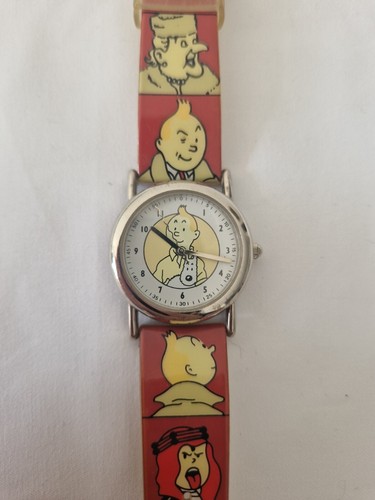 Vintage tintin milou - milou, watch